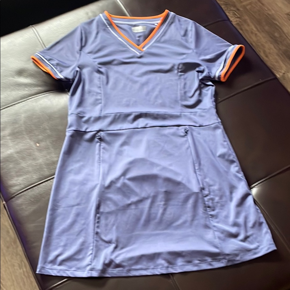 Callaway Blue/grayand Orange Women's Dress